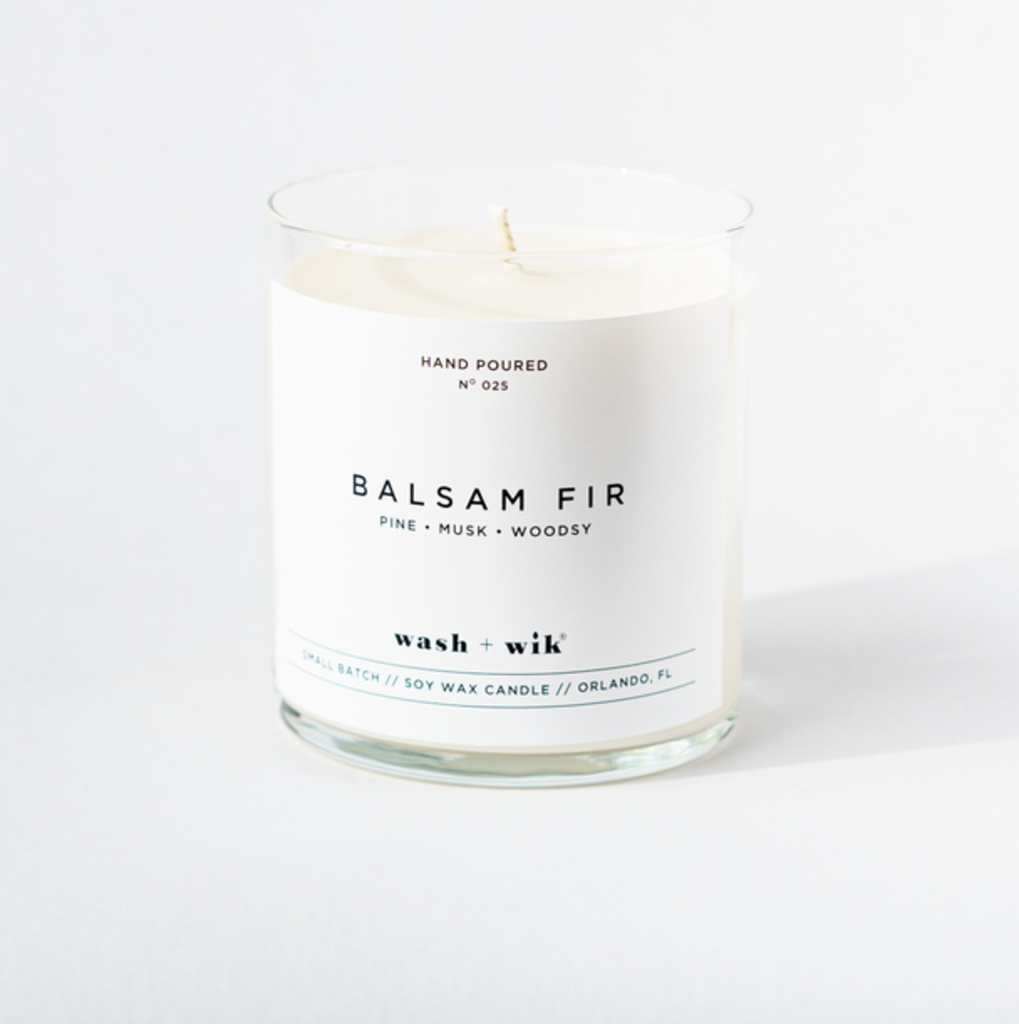 Balsam Fir - Classic 1 Wick - Soy Wax Candle