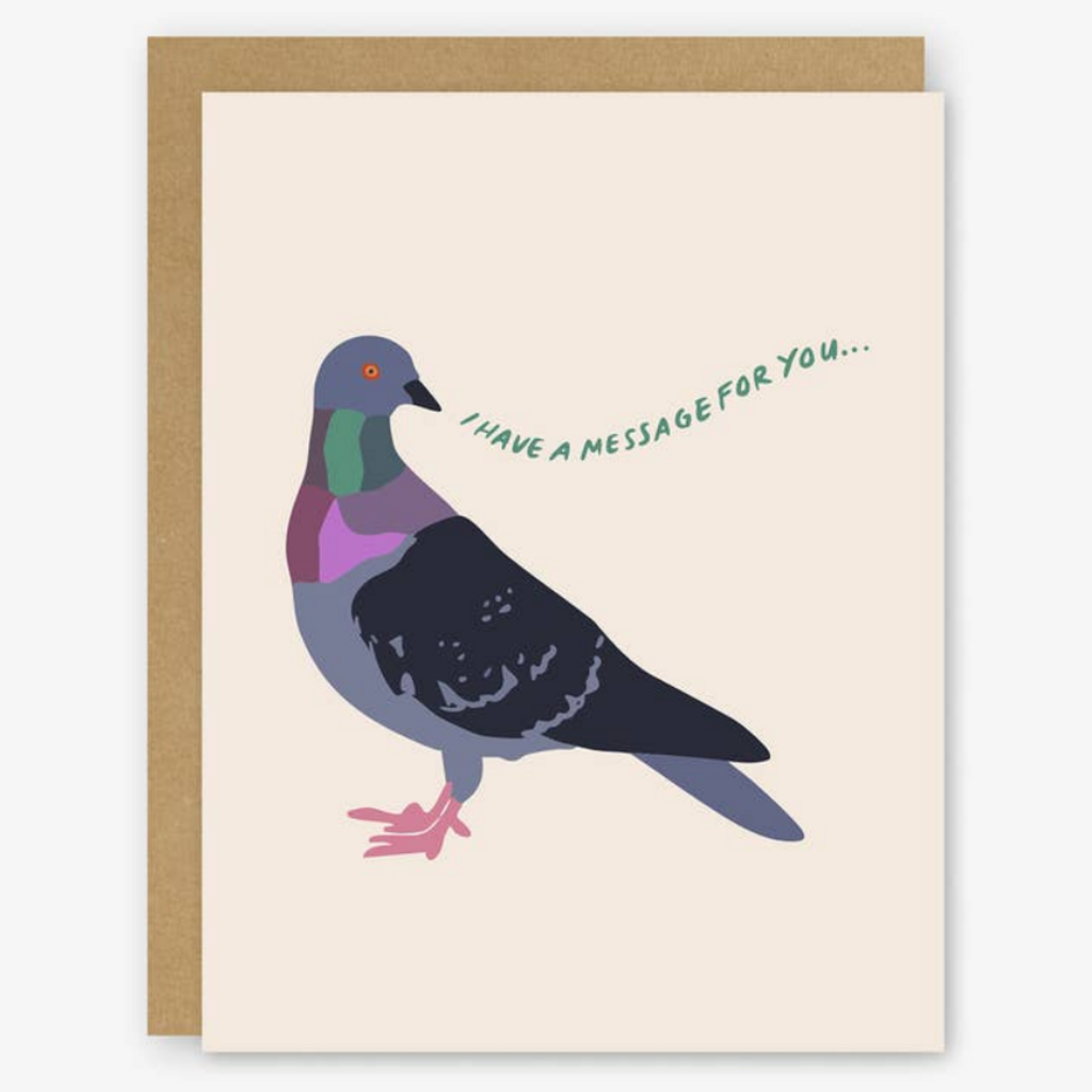 Messenger Pigeon Card