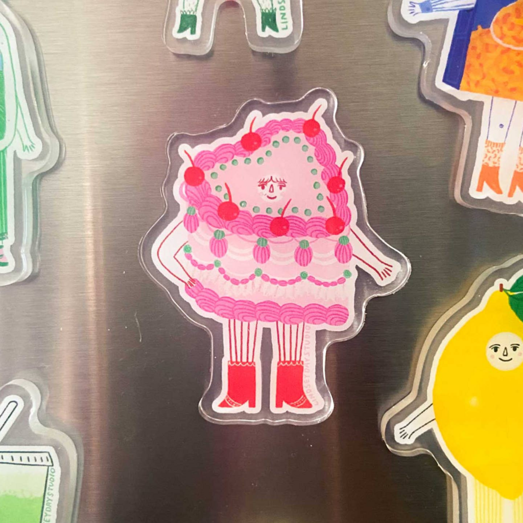 Cake Friend Magnet