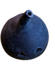 BLACK CLAY JACK O LANTERN small