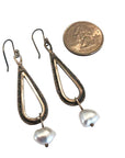 SILPADA TEARDROP PEARL earrings