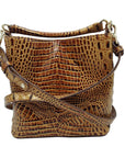 BRAHMIN amelia bucket TOTE retail 298.00