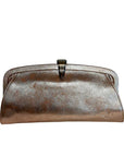 PATRICIA NASH SOFT GOLD METALLIC clutch/shoulder bag