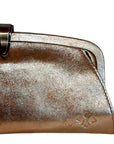 PATRICIA NASH SOFT GOLD METALLIC clutch/shoulder bag