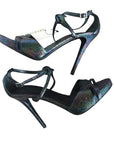 LONGCHAMP HEELS SZ 38 = US 7.5/8