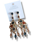 BEN-AMUN CRYSTAL EARRINGS new 98.00