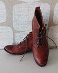 FRYE carson lace up SZ 7