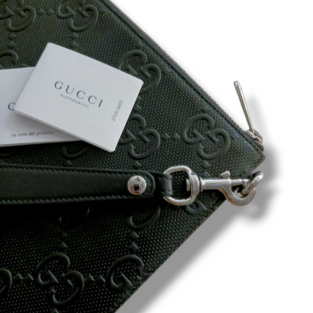 GUCCI JUMBO GG POUCHETTE/CLUTCH