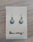 HELEN WANG pave edged larimar new 112.00