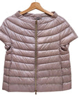 HERNO kayla greta down vest RETAIL 550.00 SZ 6 SMALL