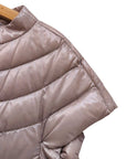 HERNO kayla greta down vest RETAIL 550.00 SZ 6 SMALL