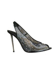 TOM FORD PVC CRYSTAL HEEL SZ 42 = US 10/11