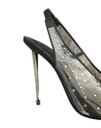 TOM FORD PVC CRYSTAL HEEL SZ 42 = US 10/11