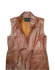 LAFAYETTE LAMBSKIN VEST SZ MED retail 1395.00 B1