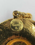 RARE vintage CHANEL COCO CHAPEAU + QUILTED HANDBAG CHARM NECKLACE