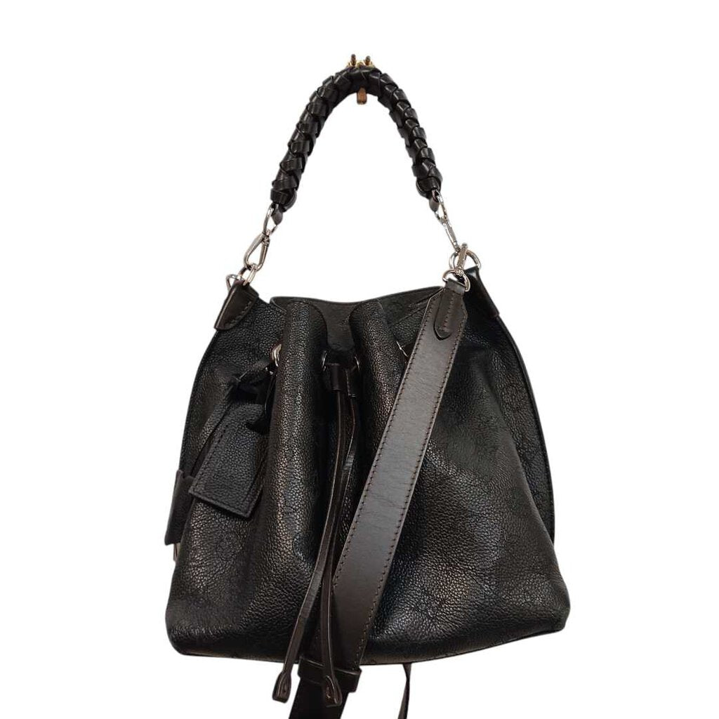 LOUIS VUITTON MURIA MAHINA BUCKET BAG black