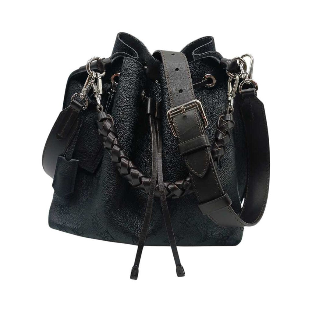 LOUIS VUITTON MURIA MAHINA BUCKET BAG black