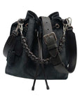 LOUIS VUITTON MURIA MAHINA BUCKET BAG black