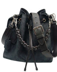 LOUIS VUITTON MURIA MAHINA BUCKET BAG black