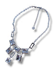 TOUCHSTONE crystal collar necklace