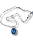 TOUCHSTONE aquamarine necklace
