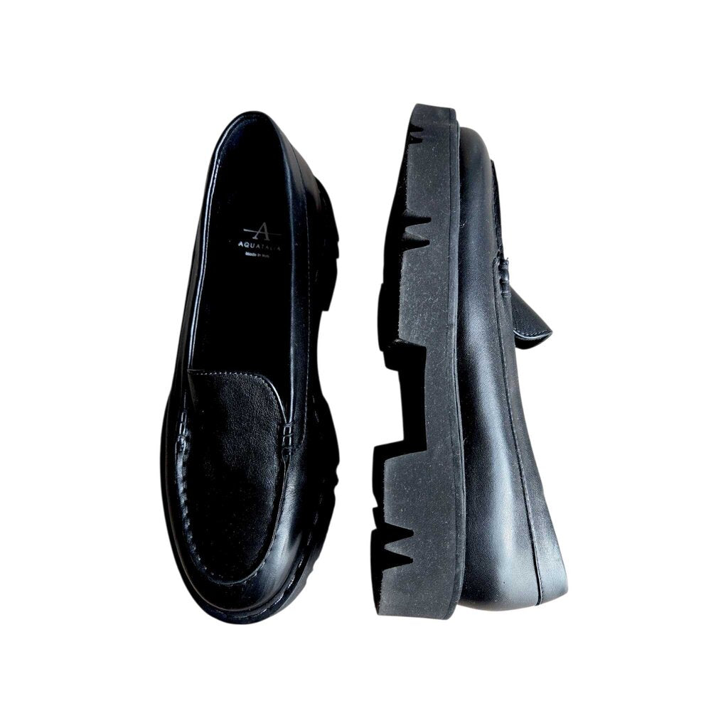 AQUATALIA LOAFER SZ 9 retail 380.00
