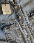 ALLSAINTS BELLA DIAMOND JKT new 269.00 W