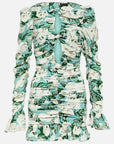 ROTATE FLORAL DRESS SMALL W