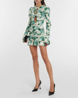 ROTATE FLORAL DRESS SMALL W