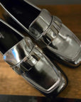 RAG&BONE MAXWELL METALLIC SZ 39 = US 8.5/9