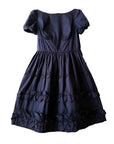 PRADA NAVY DRESS SZ 42 = SMALL/MEDIUM