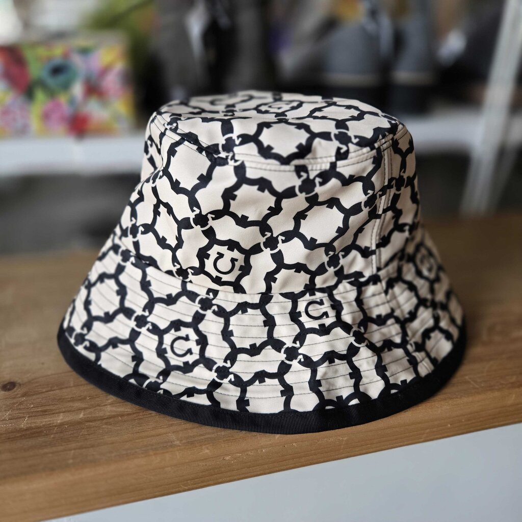 SALVATORE FERRAGAMO GALLUR BUCKET HAT retail 570.00