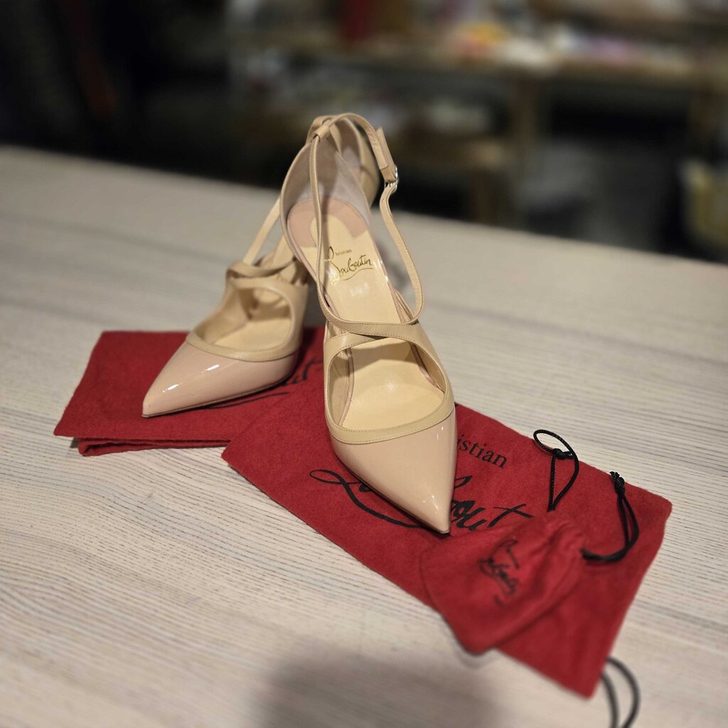 CHRISTIAN LOUBOUTIN CRISSOS 100 SZ 38.5