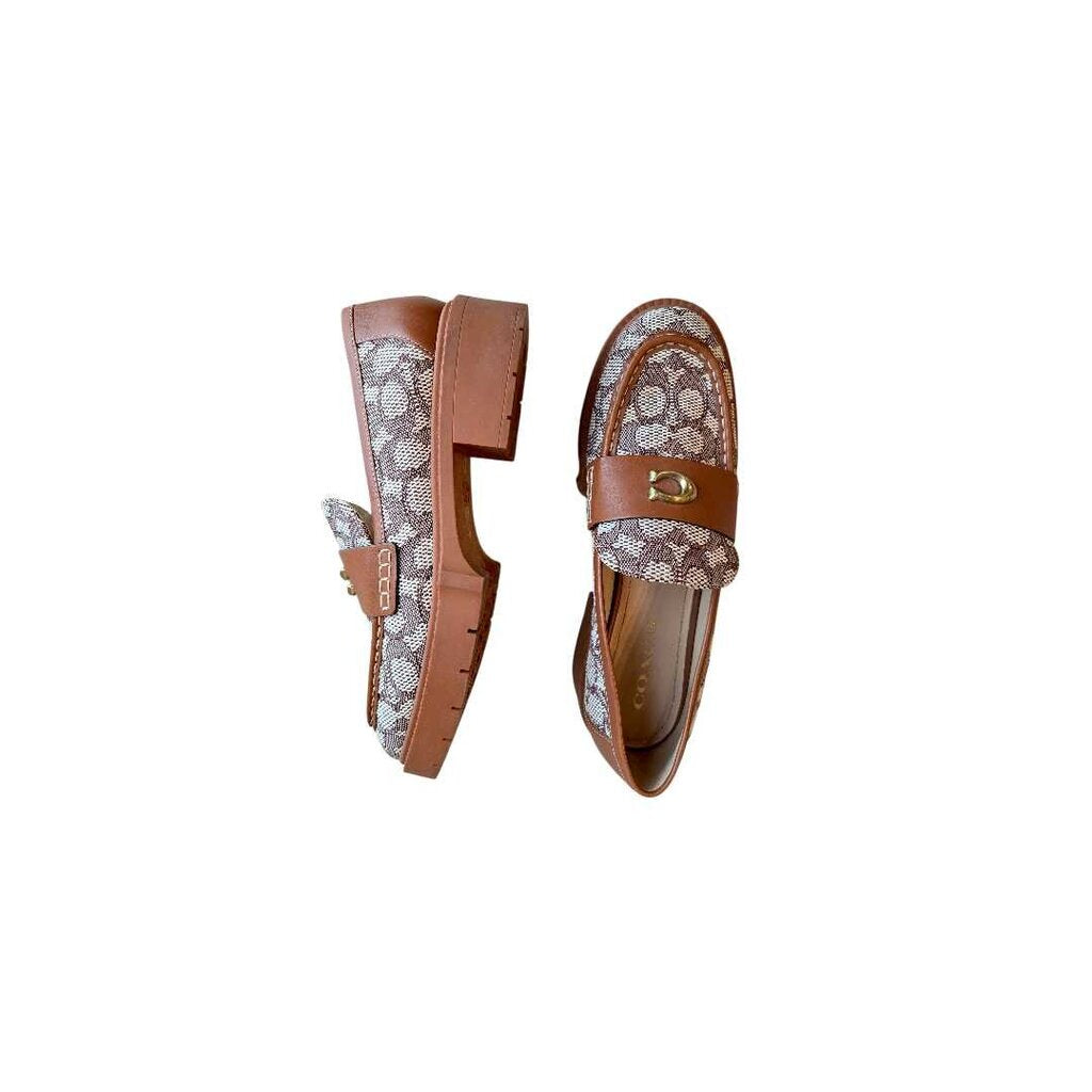 COACH LEAH PLATFORM SZ 10