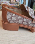 COACH LEAH PLATFORM SZ 10