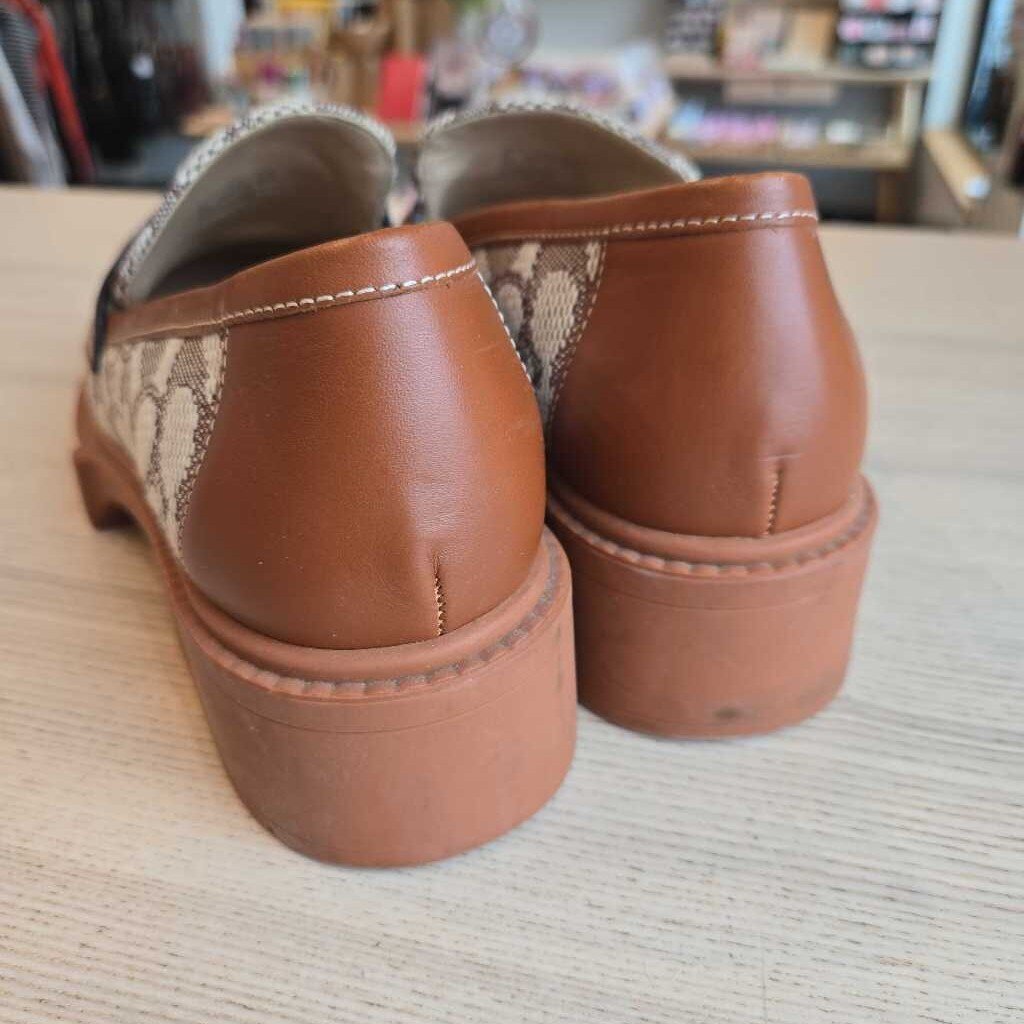 COACH LEAH PLATFORM SZ 10