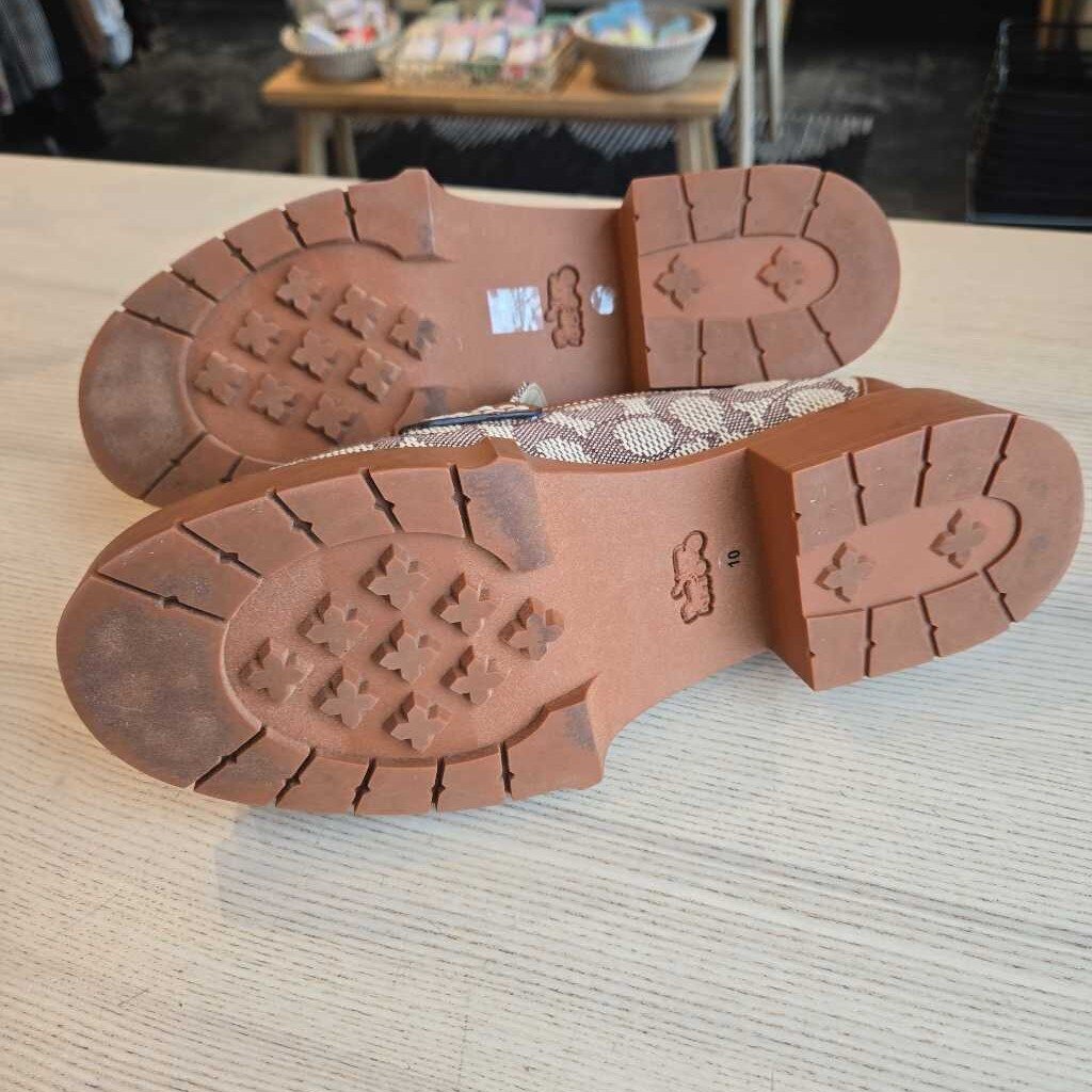 COACH LEAH PLATFORM SZ 10