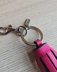 COACH PINK KEYCHAIN