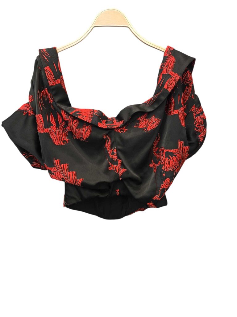 HELLESSY marion brocade bustier retail 1,290.00 SZ SMALL W