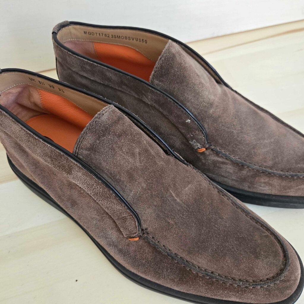 SANTONI DETROIT CHUKKA SZ 9.5 retail 890.00