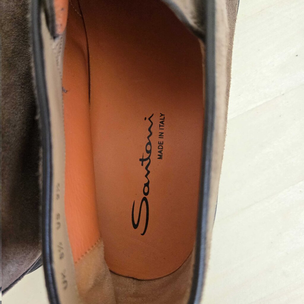 SANTONI DETROIT CHUKKA SZ 9.5 retail 890.00