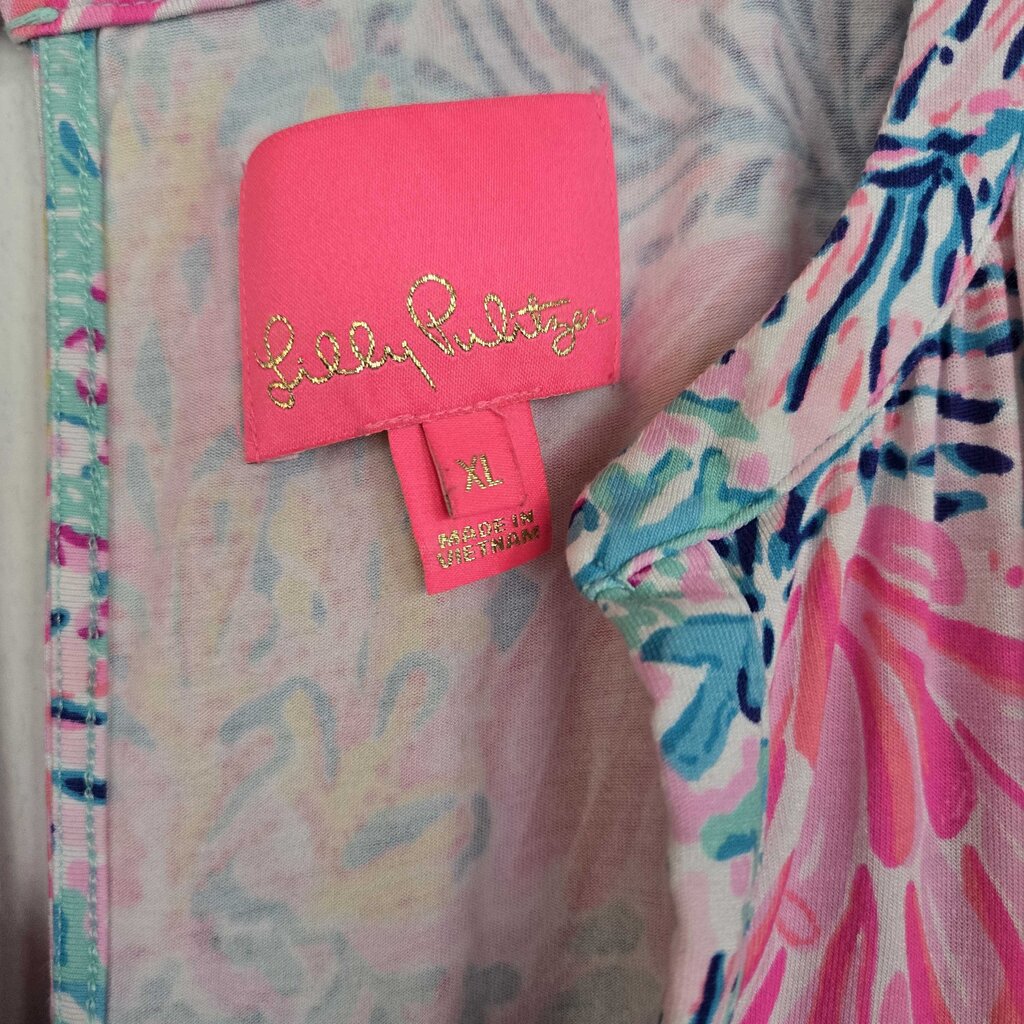 LILY PULITZER RAVI ROMPER SZ XL W