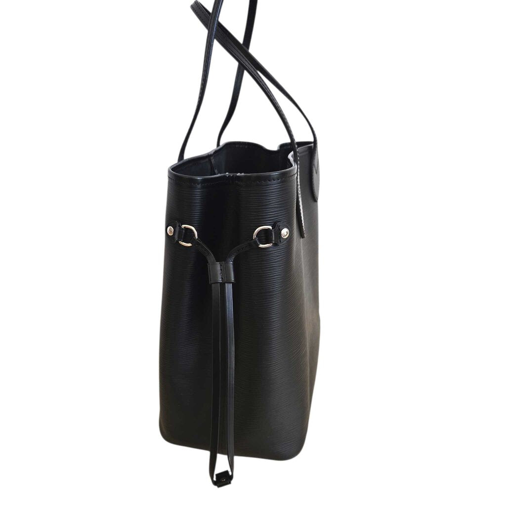 LOUIS VUITTON EPI NEVERFULL MM BLACK