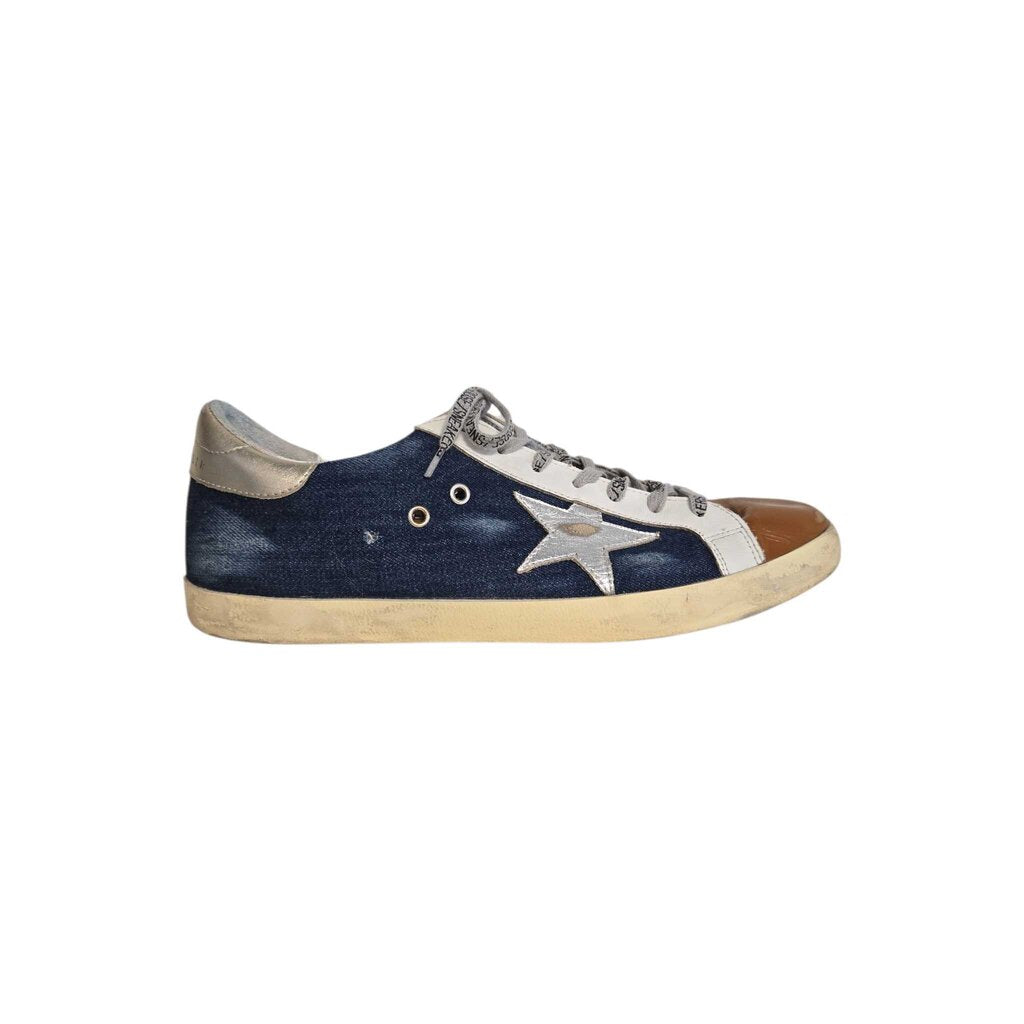 MEN'S GOLDEN GOOSE denim superstar retail 495.00 SZ 45 = 12