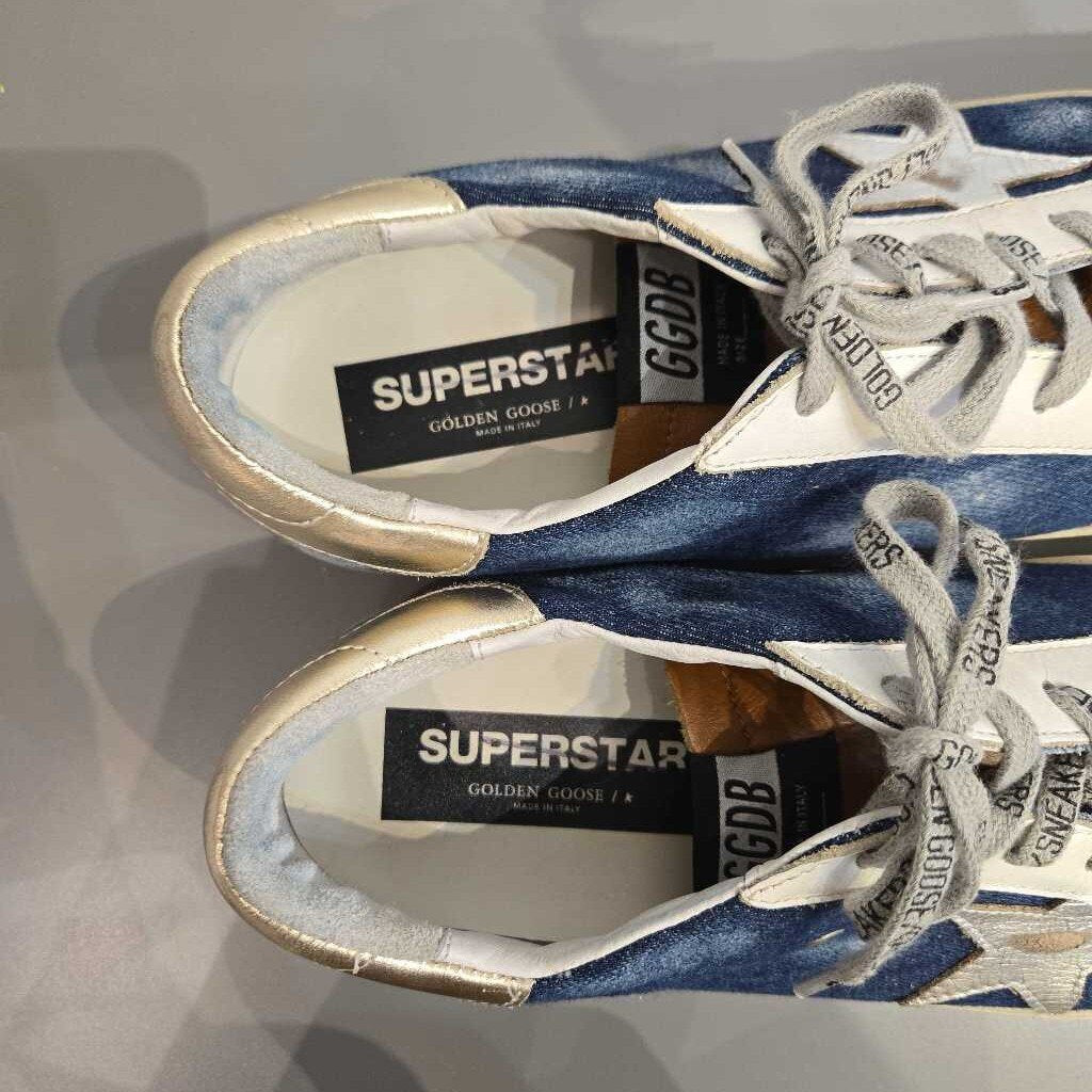 MEN'S GOLDEN GOOSE denim superstar retail 495.00 SZ 45 = 12