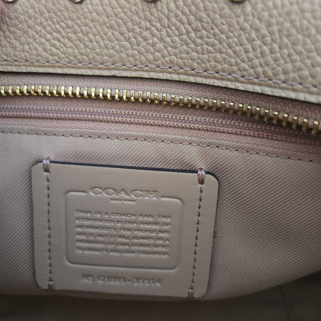 COACH CRYSTAL RIVETS CAMERA BAG