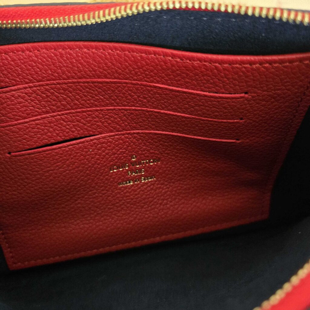 LOUIS VUITTON EMPREINTE DOUBLE ZIP POCHETTE