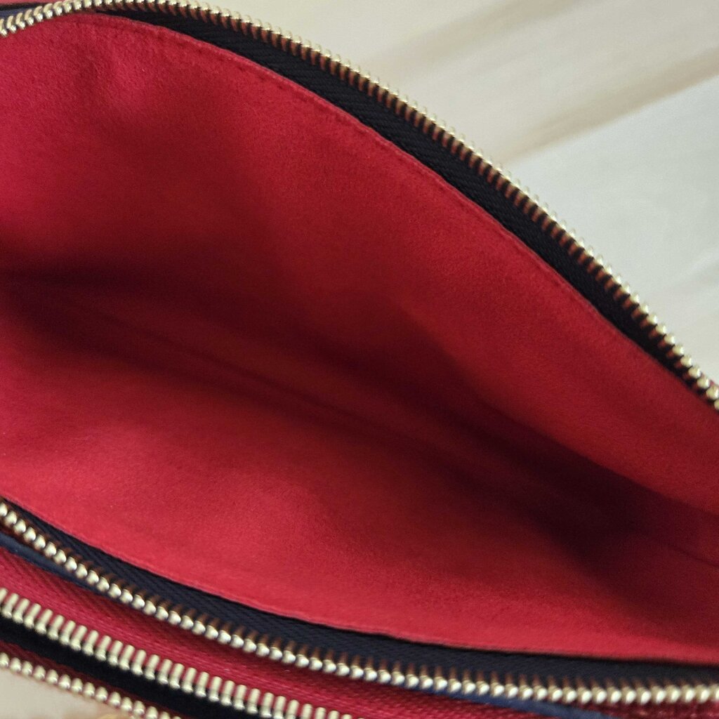 LOUIS VUITTON EMPREINTE DOUBLE ZIP POCHETTE