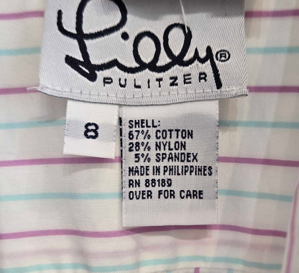 vintage LILY PULITZER SZ 8 MEDIUM W