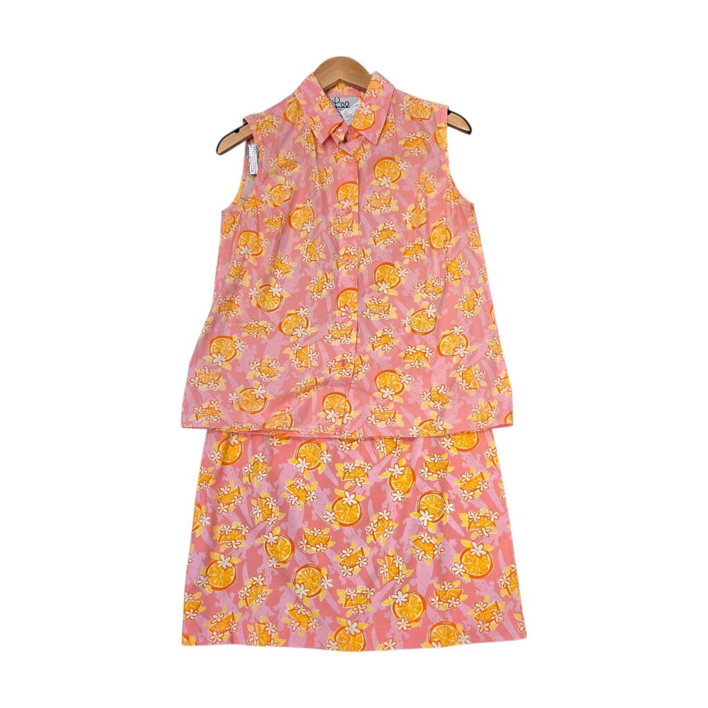 vintage LILY PULITZER 2 PIECE SZ 10 W